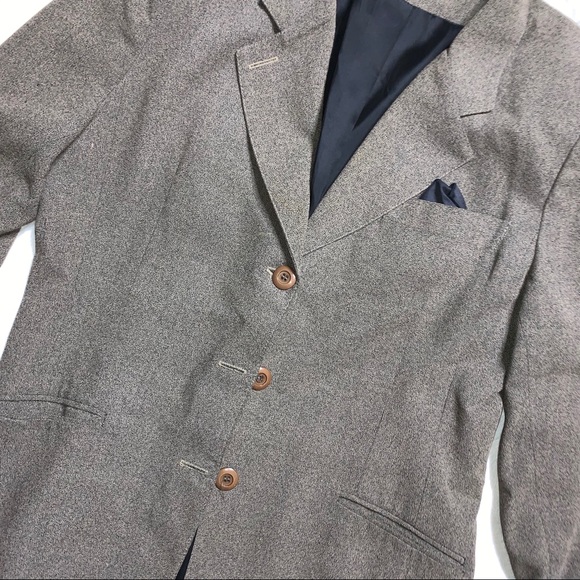 Vintage Greenish Brown Blazer - Picture 2 of 4